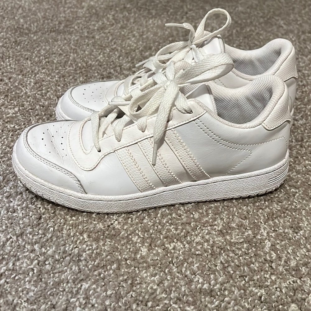 Excellent condition white adidas like Air Force ones